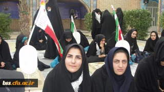 اعزام دانشجومعلمان پردیس بنت الهدی صدر کردستان به مناطق عملیاتی جنوب