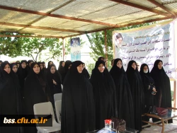 مراسم آغاز سالتحصلی وهفته دفاع مقدس در پردیس بنت الهدی صدر کردستان