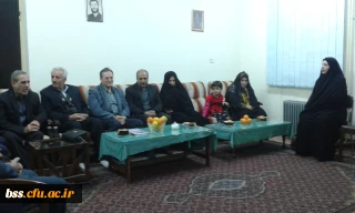 دیدار دکتر مهر محمدی با خانواده شهدای پردیس های دانشگاه فرهنگیان استان کردستان