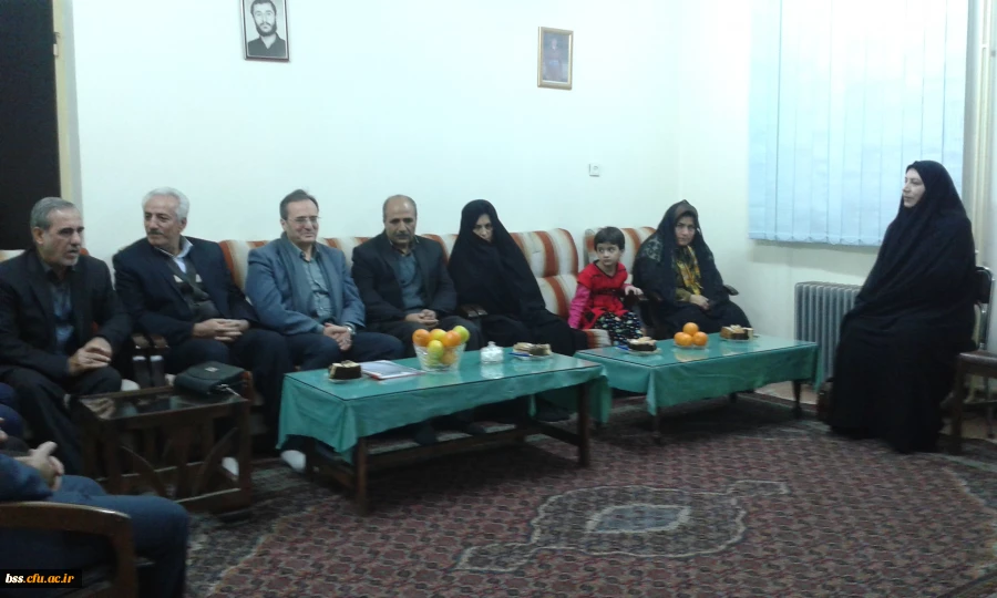 دیدار آقای دکتر مهرمحمدی سرپرست محترم دانشگاه فرهنگیان با خانواده معظم شهدای پردیس های دانشگاه فرهنگیان کردستان