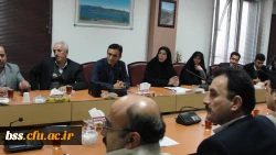 جلسه مسئولین استانی وجناب دکتر مهر محمدی جهت اختصاص زمین برای ساخت پردیس خواهران استان کردستان