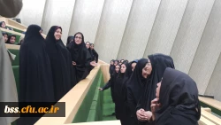 بازید دانشجویان پردیس بنت الهدی صدر از نمایشگاه  بین المللی کتاب  تهران 2