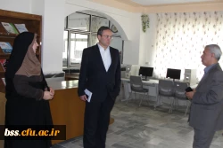 بازدید  سرپرست دانشگاه  فرهنگیان  جناب آقای دکتر مهر محمدی از پردیس بنت الهدی صدر کردستان 4