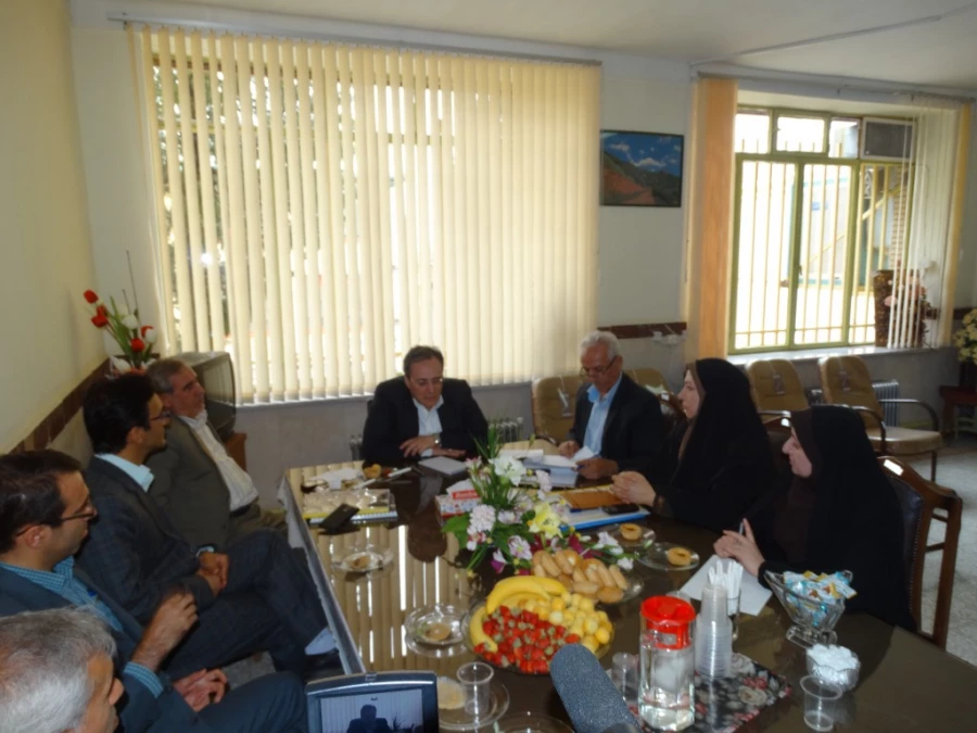 بازدید  سرپرست دانشگاه  فرهنگیان  جناب آقای دکتر مهر محمدی از پردیس بنت الهدی صدر کردستان 2