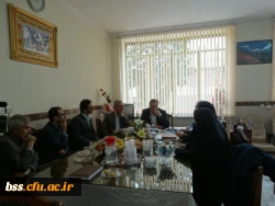 بازدید  سرپرست دانشگاه  فرهنگیان  جناب آقای دکتر مهر محمدی از پردیس بنت الهدی صدر کردستان 3