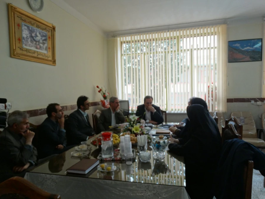 بازدید  سرپرست دانشگاه  فرهنگیان  جناب آقای دکتر مهر محمدی از پردیس بنت الهدی صدر کردستان 3