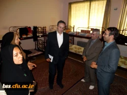 بازدید  سرپرست دانشگاه  فرهنگیان  جناب آقای دکتر مهر محمدی از پردیس بنت الهدی صدر کردستان 4