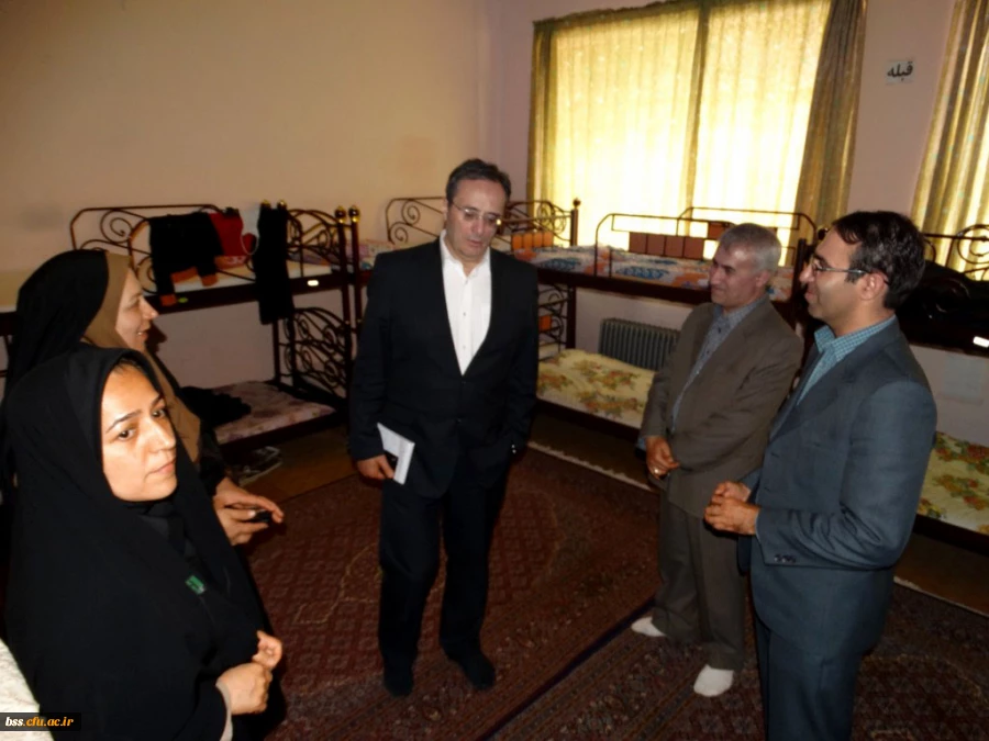 بازدید  سرپرست دانشگاه  فرهنگیان  جناب آقای دکتر مهر محمدی از پردیس بنت الهدی صدر کردستان 4