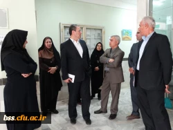 بازدید  سرپرست دانشگاه  فرهنگیان  جناب آقای دکتر مهر محمدی از پردیس بنت الهدی صدر کردستان 5