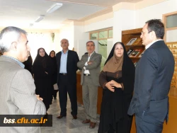 بازدید  سرپرست دانشگاه  فرهنگیان  جناب آقای دکتر مهر محمدی از پردیس بنت الهدی صدر کردستان 6