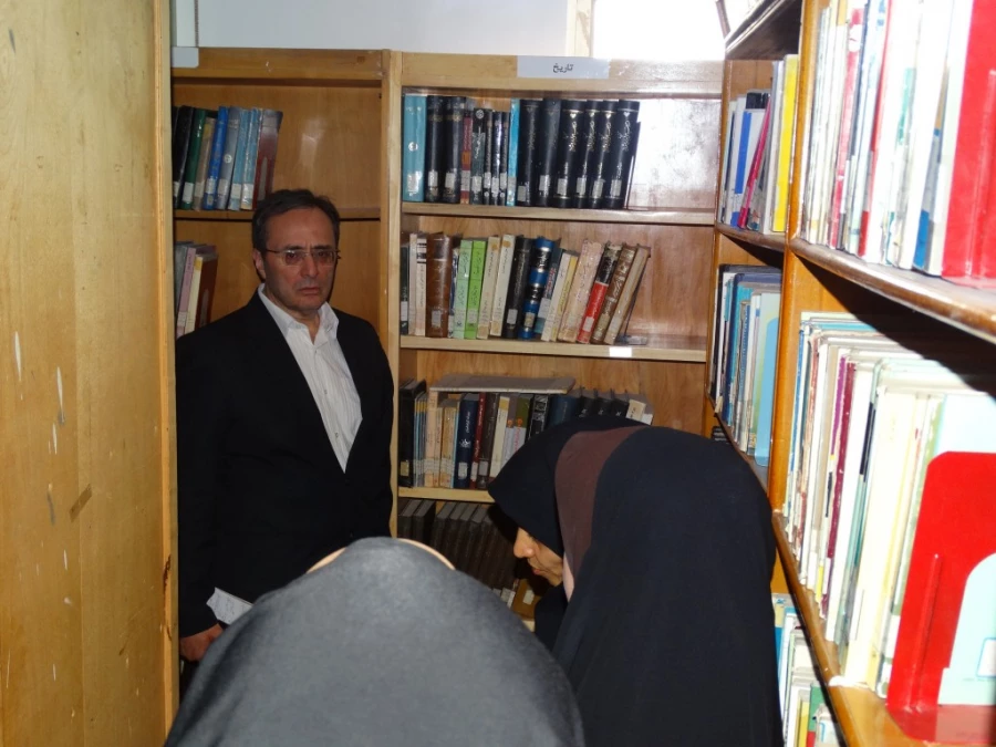 بازدید  سرپرست دانشگاه  فرهنگیان  جناب آقای دکتر مهر محمدی از پردیس بنت الهدی صدر کردستان 7