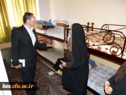 بازدید  سرپرست دانشگاه  فرهنگیان  جناب آقای دکتر مهر محمدی از پردیس بنت الهدی صدر کردستان 10