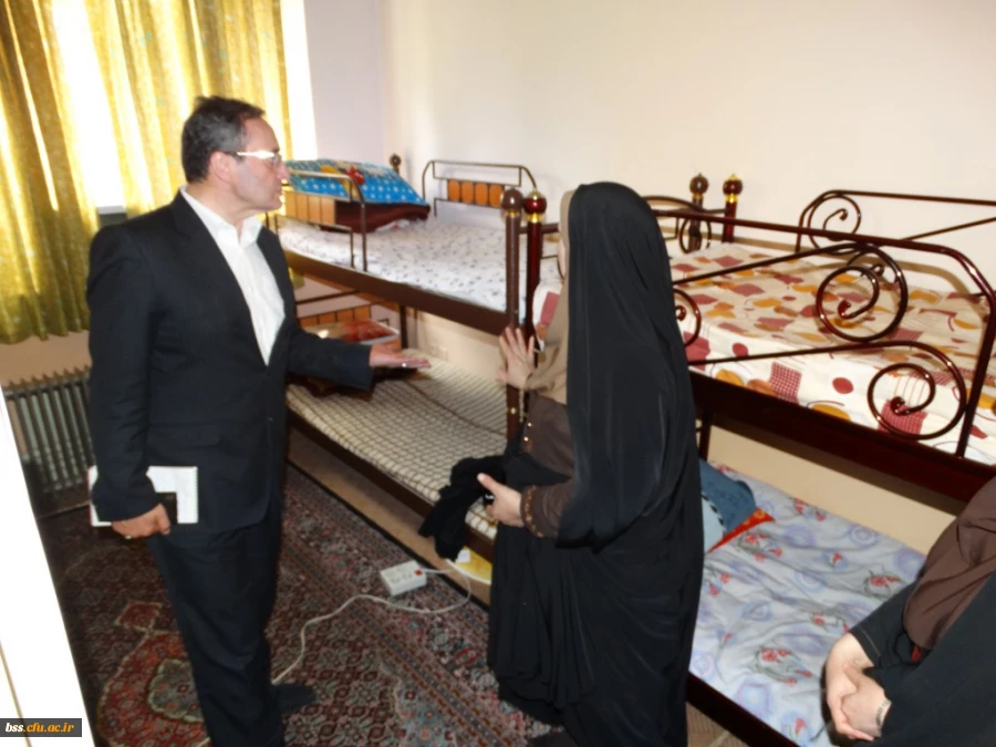 بازدید  سرپرست دانشگاه  فرهنگیان  جناب آقای دکتر مهر محمدی از پردیس بنت الهدی صدر کردستان 10