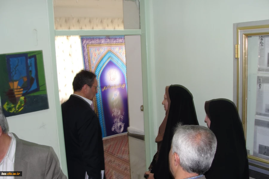 بازدید  سرپرست دانشگاه  فرهنگیان  جناب آقای دکتر مهر محمدی از پردیس بنت الهدی صدر کردستان 11