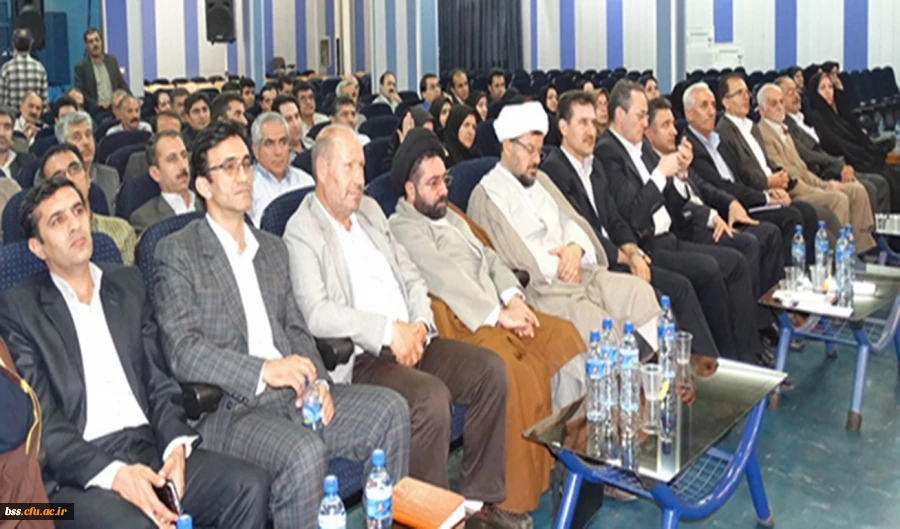 مراسم معارفه جناب اقای دکتر معروفی به عنوان مدیرامور پردیس های کردستان