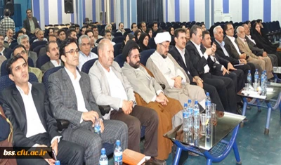 مراسم معارفه جناب اقای دکتر معروفی به عنوان مدیرامور پردیس های کردستان