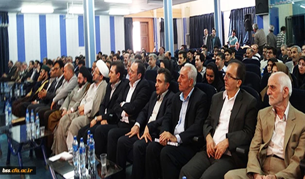 مراسم معارفه جناب اقای دکتر معروفی به عنوان مدیرامور پردیس های کردستان