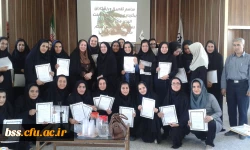 تقدیر از ورزشکاران برگزیده پردیس بنت الهدی صدر کردستان