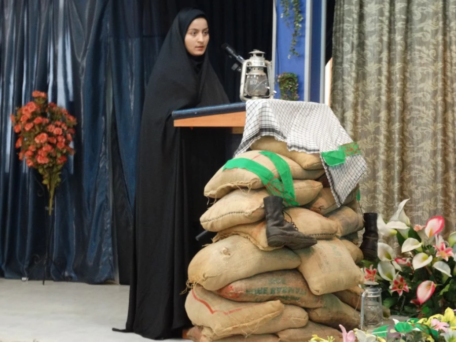 مراسم هفته دفاع مقدس 12