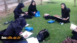 شرکت دانشجویان پردیس بنت الهد صدر در مسابقه نقاشی دفاع مقدس 3