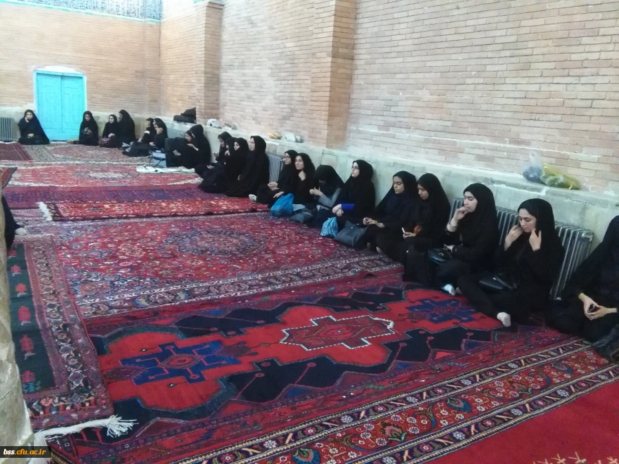 حضور دانشجویان در مراسم شهدای منا