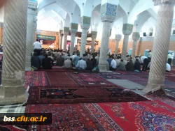 حضور دانشجویان در مراسم شهدای منا 3