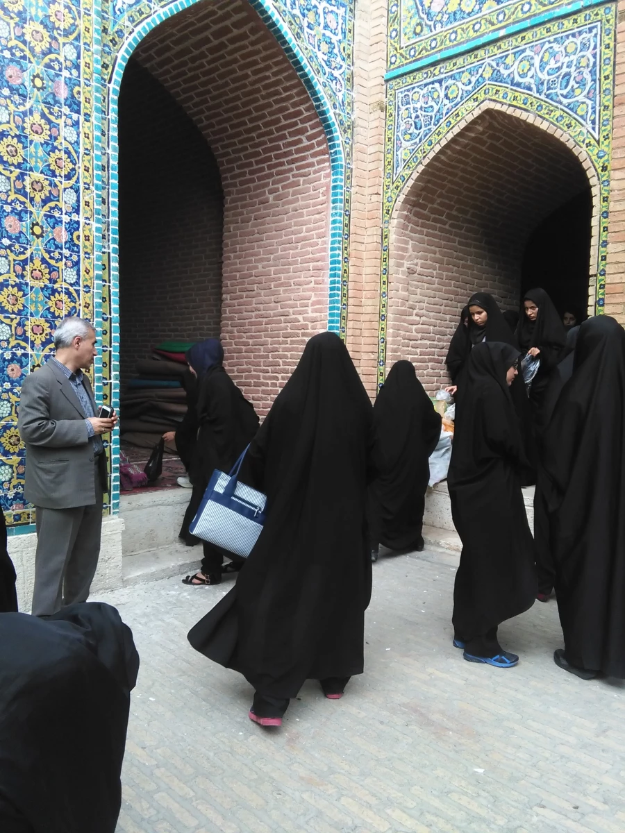 حضور دانشجویان در مراسم شهدای منا 4