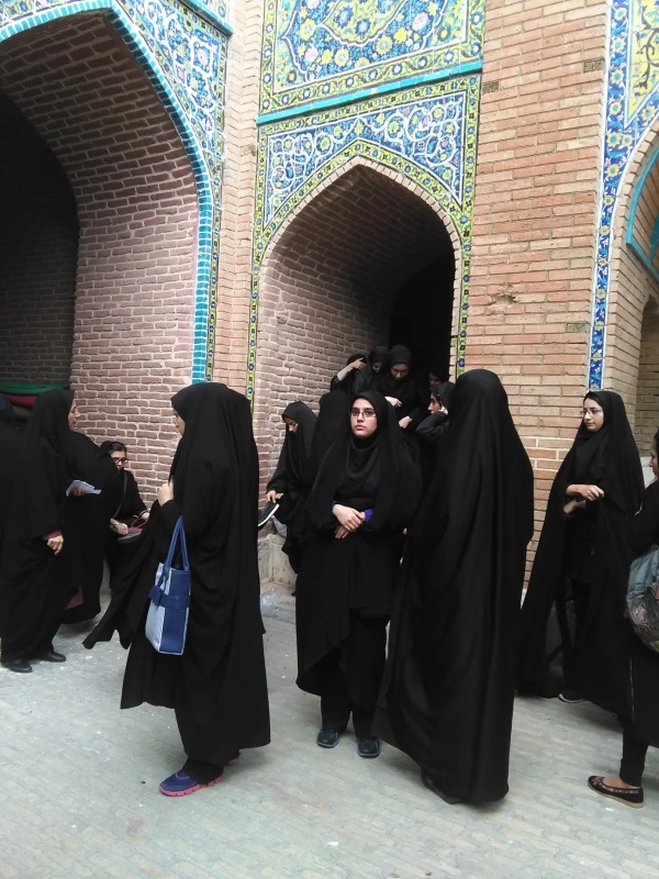 حضور دانشجویان در مراسم شهدای منا 5