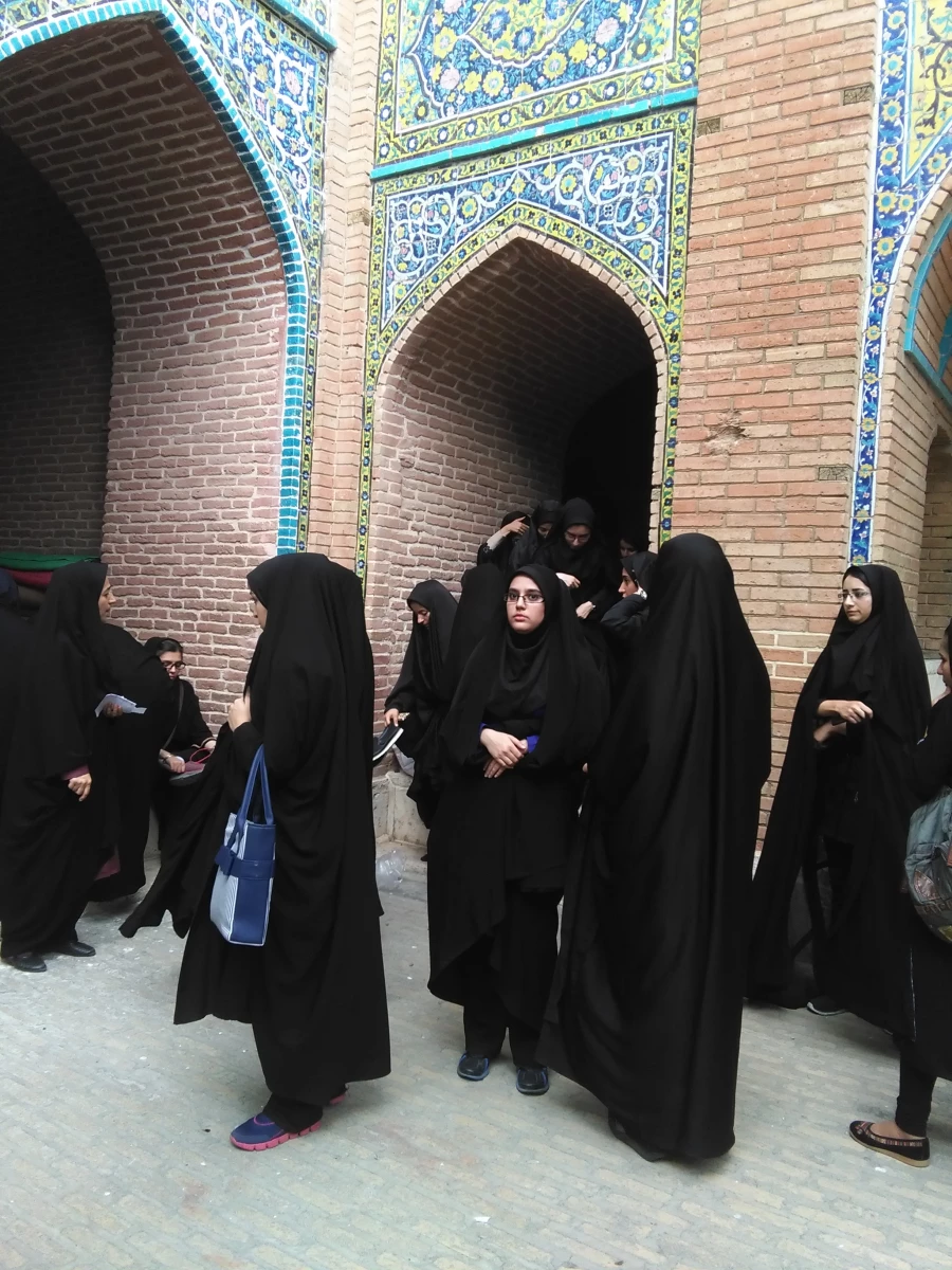 حضور دانشجویان در مراسم شهدای منا 5