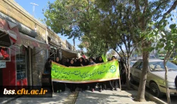 تقدیر و تشکر سرکار خانم دکتر قدسی ریاست محترم پردیس بنت الهدی صدر سنندج از حضور فعال و پرشور دانشجویان و کارکنان این دانشگاه در مراسم راهپیمایی یوم الله 13 ابان 4