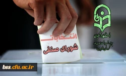 برگزاری دومین دوره  انتخابات شورای صنفی- رفاهی دانشجویی