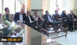 جلسه ی  سرپرست محترم پردیس سرکار خانم دکتر قدسی  با اساتید  پردیس 5