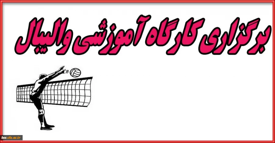 کارگاه آموزشی والیبال