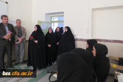 حضور دکتر معروفی و همراهانشان درپردیس بنت الهدی صدر کردستان به مناسبت بزرگداشت  هفته بسیج 7