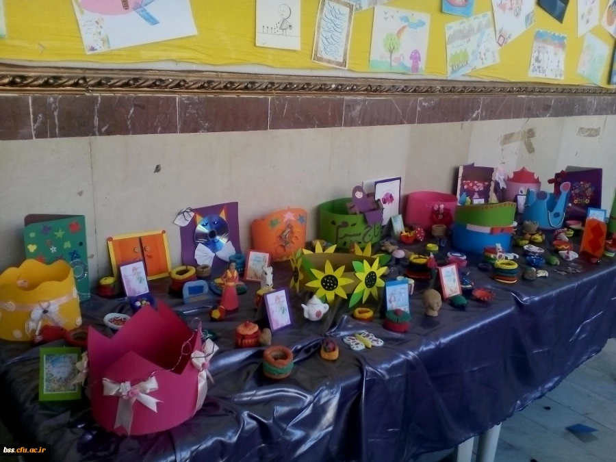 نمایشگاه دست سازه های هنری پردیس بنت الهدی صدر سنندج 7