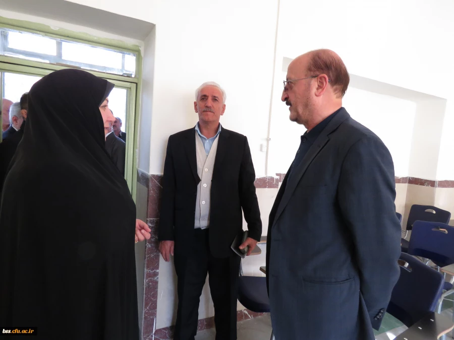 بازدید استانار محترم استان کردستان ازدانشگاه فرهنگیان و پردیس های شهید مدرس و بنت الهدی صدر 5