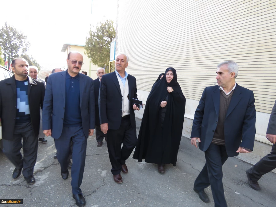 بازدید استانار محترم استان کردستان ازدانشگاه فرهنگیان و پردیس های شهید مدرس و بنت الهدی صدر 10