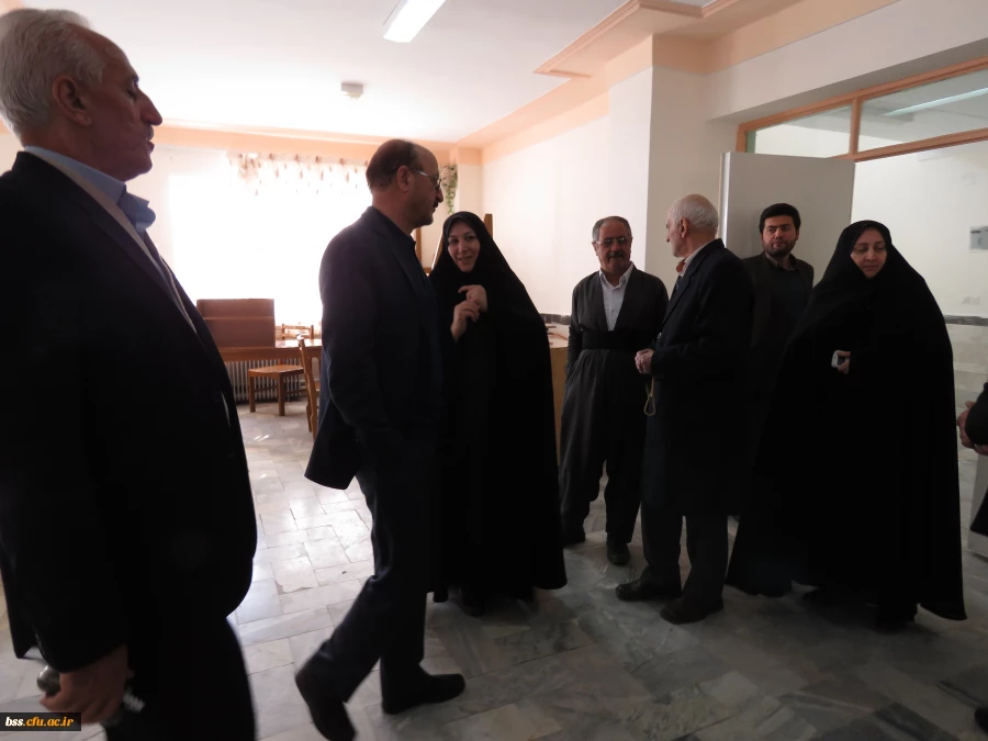 بازدید استانار محترم استان کردستان ازدانشگاه فرهنگیان و پردیس های شهید مدرس و بنت الهدی صدر 15