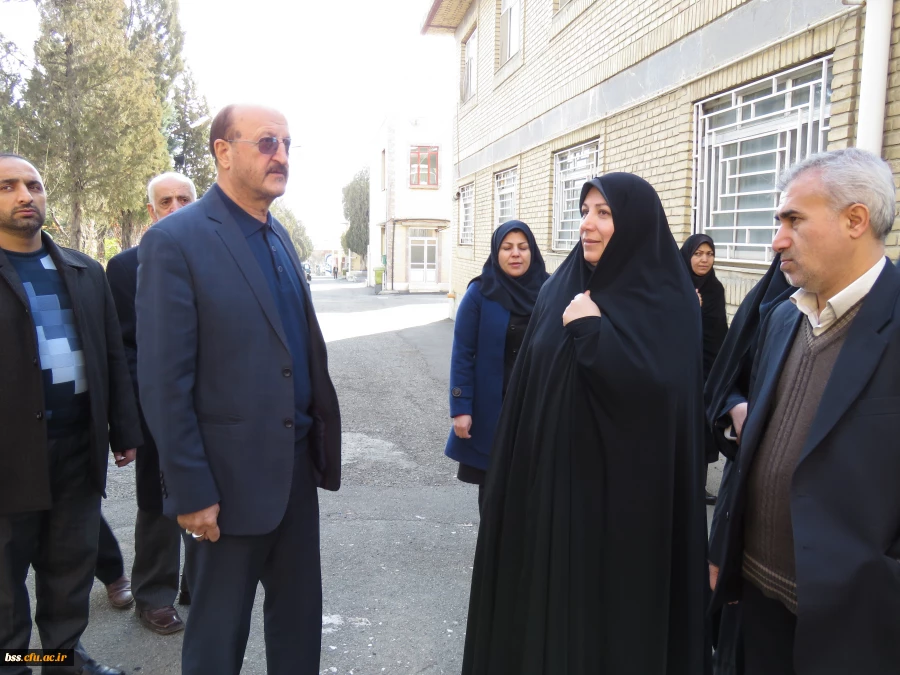 بازدید استانار محترم استان کردستان ازدانشگاه فرهنگیان و پردیس های شهید مدرس و بنت الهدی صدر 14