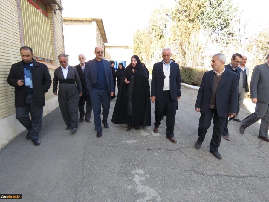 بازدید استانار محترم استان کردستان ازدانشگاه فرهنگیان و پردیس های شهید مدرس و بنت الهدی صدر 18