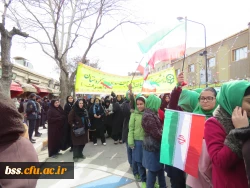 حضور پرشوراساتید ، کارکنان و دانشجویان دانشگاه فرهنگیان ،
  پردیس بنت الهدی صدر در راهپیمایی 22 بهمن 1394 2