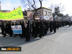 حضور پرشوراساتید ، کارکنان و دانشجویان دانشگاه فرهنگیان ،
  پردیس بنت الهدی صدر در راهپیمایی 22 بهمن 1394 3