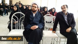 با حضور نمایندگان دفتر نهاد رهبری در پردیس بنت الهدی صدر برگزار شد .
تریبون آزاد با موضوع انتخابات در دانشگاه فرهنگیان کردستان 2