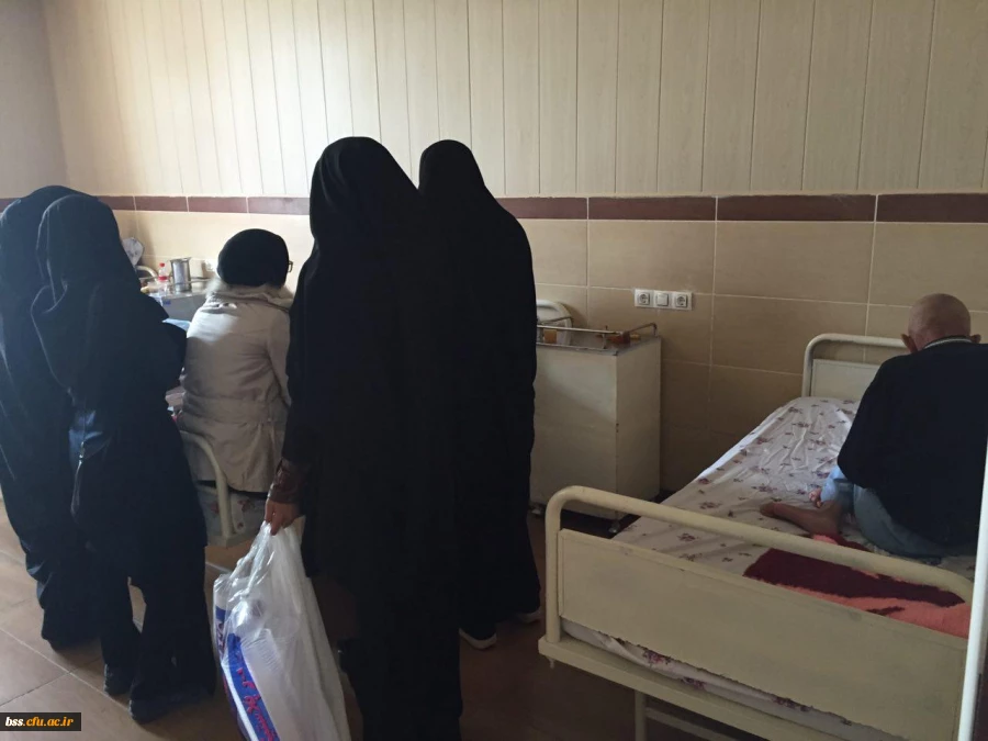 دیدار اعضای کانون سلامت با سالمندان 9