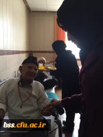 دیدار اعضای کانون سلامت با سالمندان 3