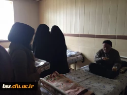 دیدار اعضای کانون سلامت با سالمندان 8