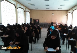 آزمون کتبی مرحله استانی بیست و ششمین جشنواره قرآن و عترت دانشجوئی دانشگاه فرهنگیان برگزار شد 9