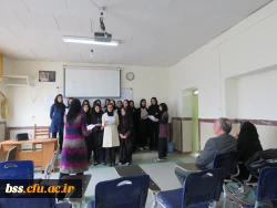 بازدید کارشناس مسئول امور فرهنگی و دانشجویی دانشگاه فرهنگیان استان کردستان  از کارگاه سرود 2