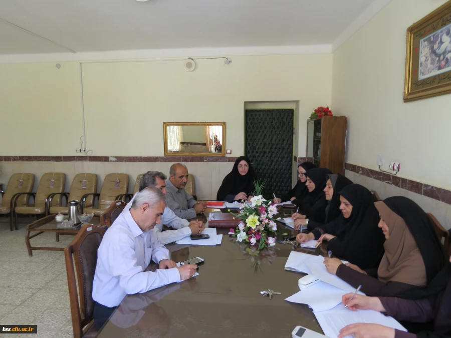 جلسه هماهنگی امتحانات نیم سال دوم تحصیلی 95-1394 2