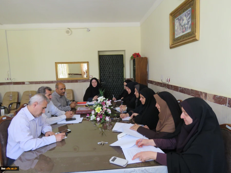جلسه هماهنگی امتحانات نیم سال دوم تحصیلی 95-1394 3